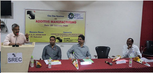 CMM, Center for Materials & Manufacturing, SR University